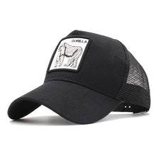 Load image into Gallery viewer, Black Animal Cap