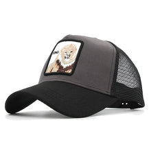 Load image into Gallery viewer, Black Animal Cap