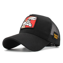 Load image into Gallery viewer, Black Red Animal Cap