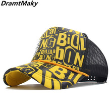 Load image into Gallery viewer, Black Yellow Cap